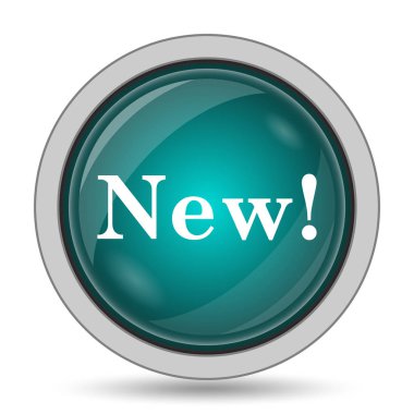 Yeni kutsal kişilerin resmi, beyaz arka plan üzerinde Web sitesi düğmesini