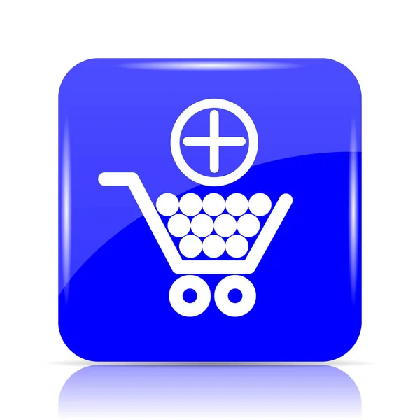 Add to shopping cart icon — Stock Photo, Image