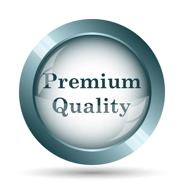 プレミアム品質のアイコン 白い背景の上のインター ネット ボタン — ストック写真
