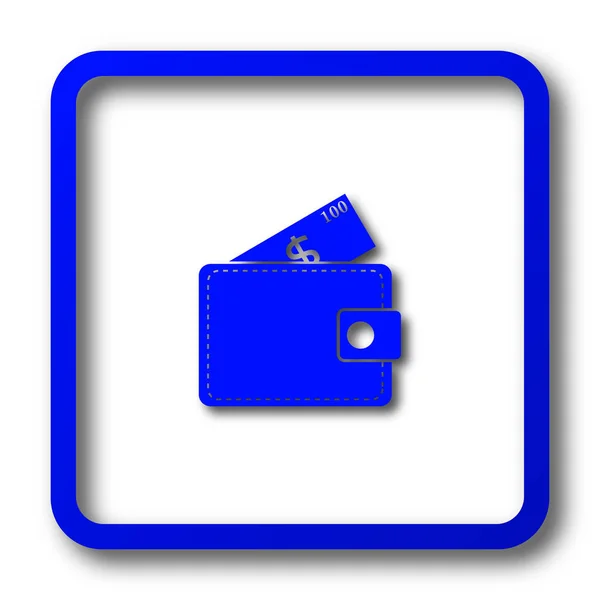 Ikona portfel — Zdjęcie stockowe