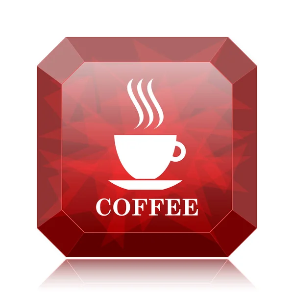 Coffee cup icon — Stock Photo, Image