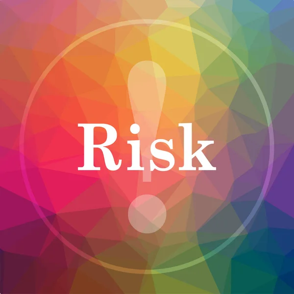 Risk simgesi — Stok fotoğraf