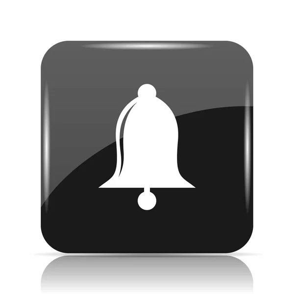 Bell Icon Internet Button White Background — Stock Photo, Image