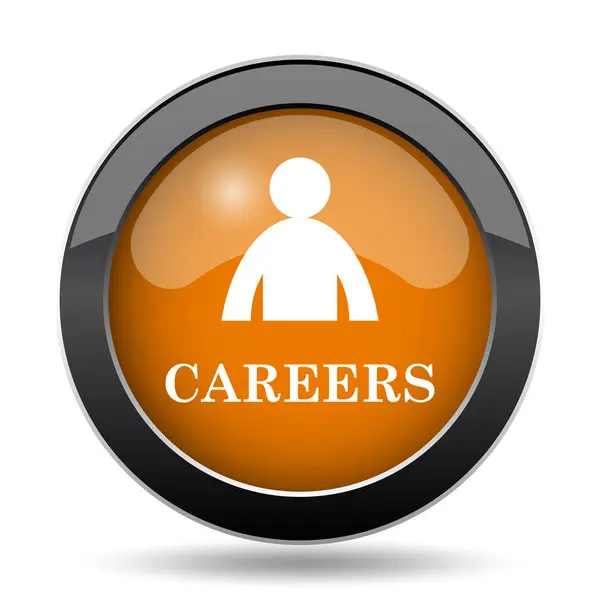 Careers Icon Careers Website Button White Background — Stock Photo, Image