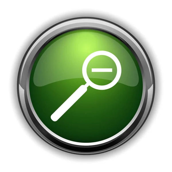 Zoom Out Icon Zoom Out Website Button White Background — Stock Photo, Image