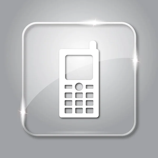 휴대 전화 아이콘 — 스톡 사진