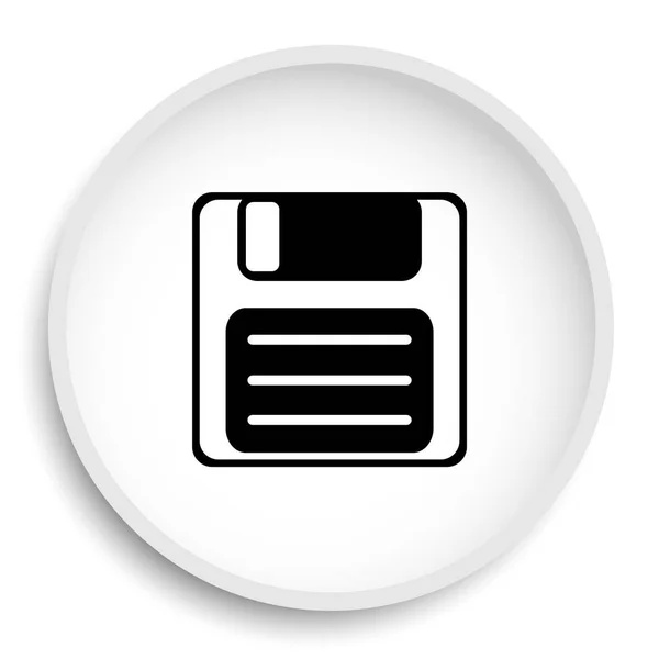 Για Αποθηκεύσετε Εικονίδιο Εκτός Από Κουμπί Ιστοσελίδα Λευκό Φόντο — Φωτογραφία Αρχείου