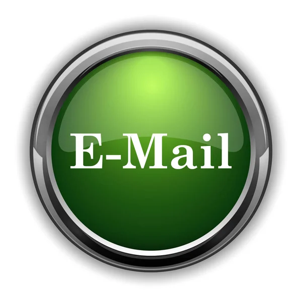 Mail Icon Mail Website Button White Background — Stock Photo, Image