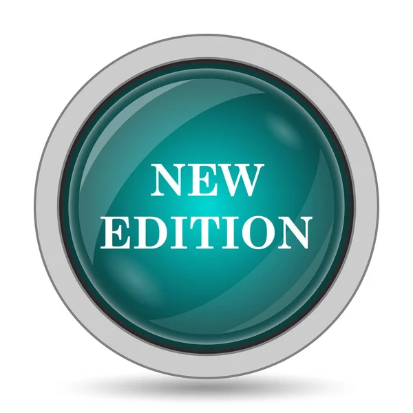 New Edition Icon Website Button White Background — Stock Photo, Image