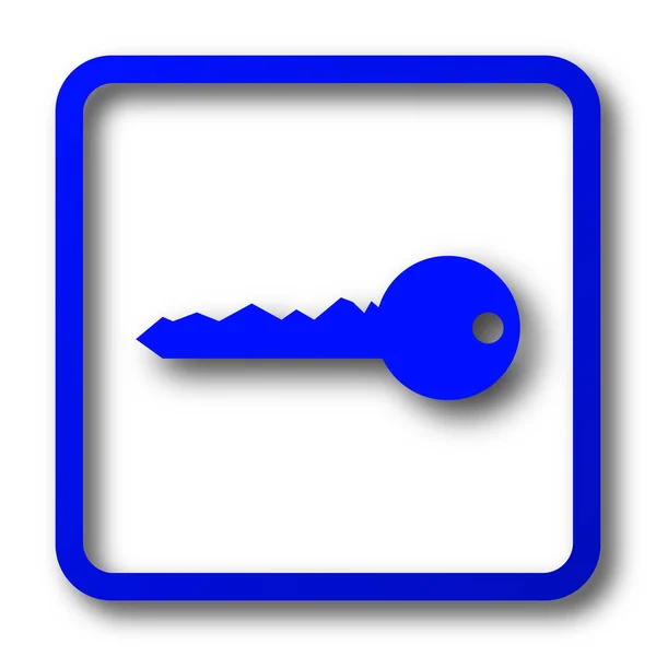 Key Icon Key Website Button White Background — Stock Photo, Image