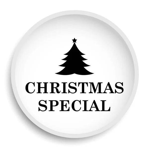 Christmas Special Icon Christmas Special Website Button White Background — Stock Photo, Image