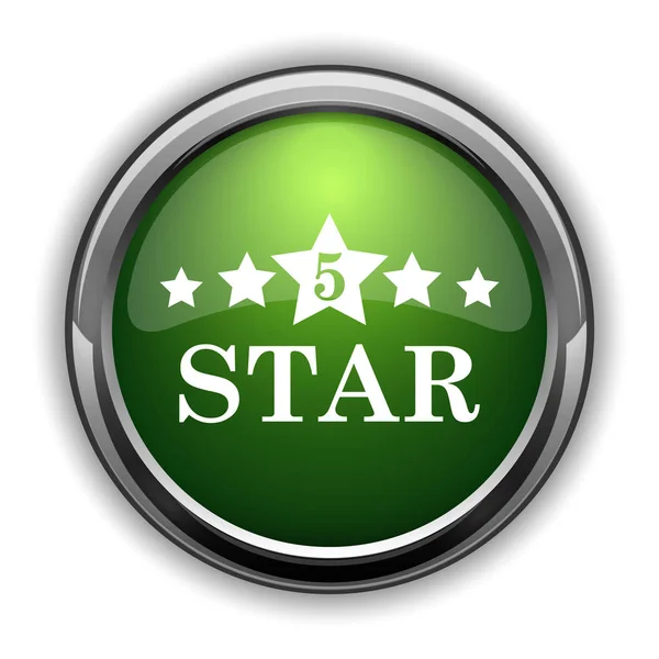 Sterne Symbol Sterne Website Taste Auf Weißem Hintergrund — Stockfoto