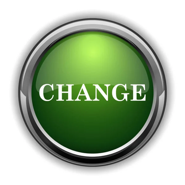 Change Icon Change Website Button White Background — Stock Photo, Image