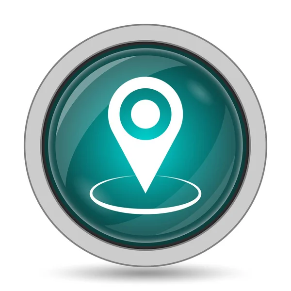 Pin location icon — Stock Photo, Image