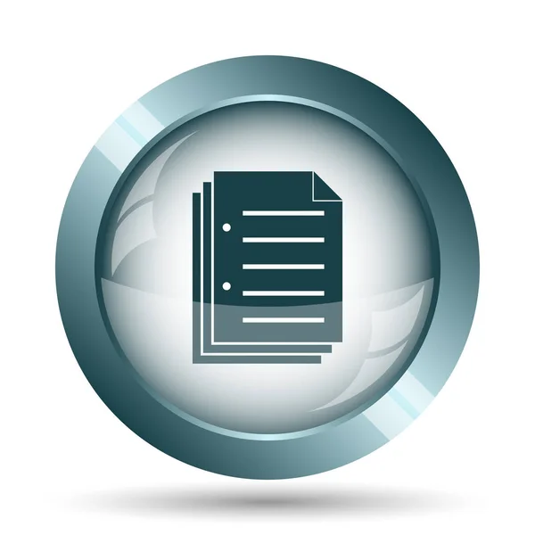 Document icon — Stock Photo, Image