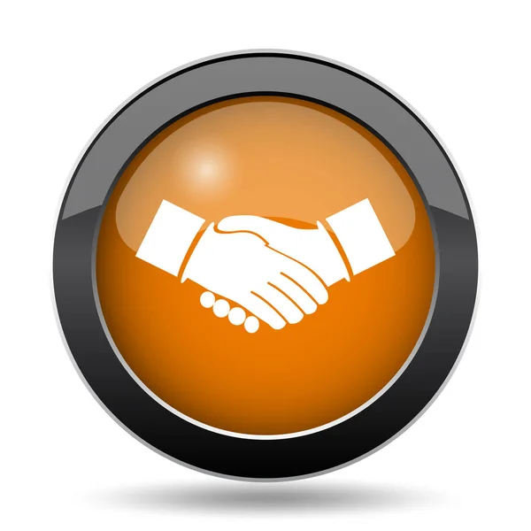 Agreement Icon Agreement Website Button White Background — Stock Photo, Image