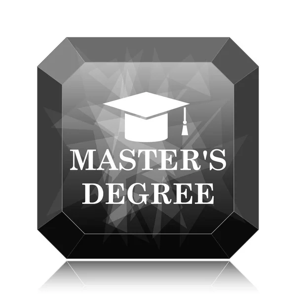 Master's degree icon — Stock Photo, Image