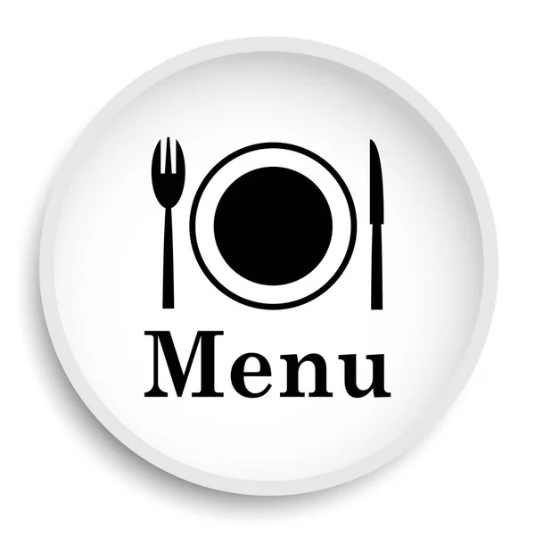 Icono Del Menú Botón Del Sitio Web Del Menú Sobre — Foto de Stock