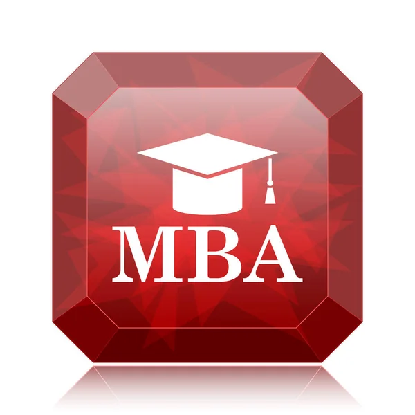 Icona MBA — Foto Stock