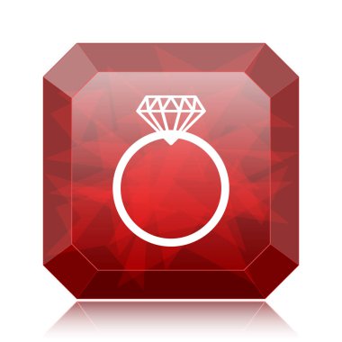 Elmas yüzük simgesi