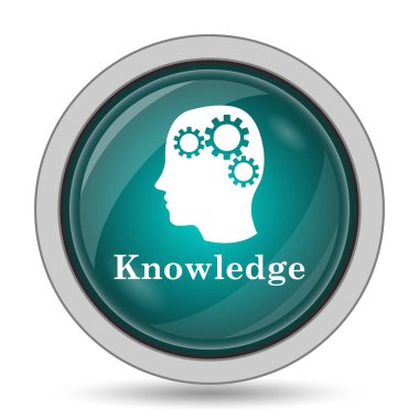 Bilgi simgesi, beyaz arka plan üzerinde Web sitesi düğmesini