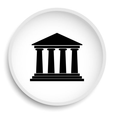Beyaz arka planda Bina kutsal kişilerin resmi web sitesi düğme.