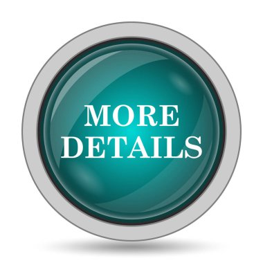 Daha fazla bilgi simgesi, beyaz arka plan üzerinde Web sitesi düğmesini