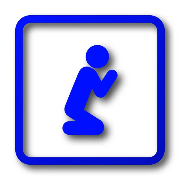 Prayer icon — Stock Photo, Image