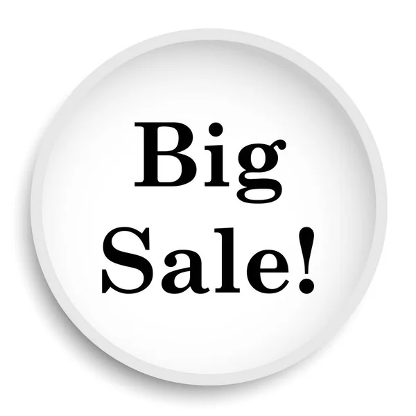 Big Sale Icon Big Sale Website Button White Background — Stock Photo, Image