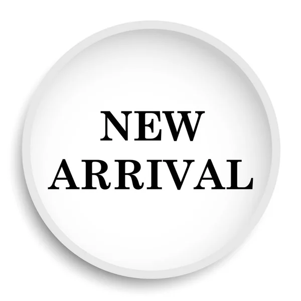 New Arrival Icon New Arrival Website Button White Background — Stock Photo, Image