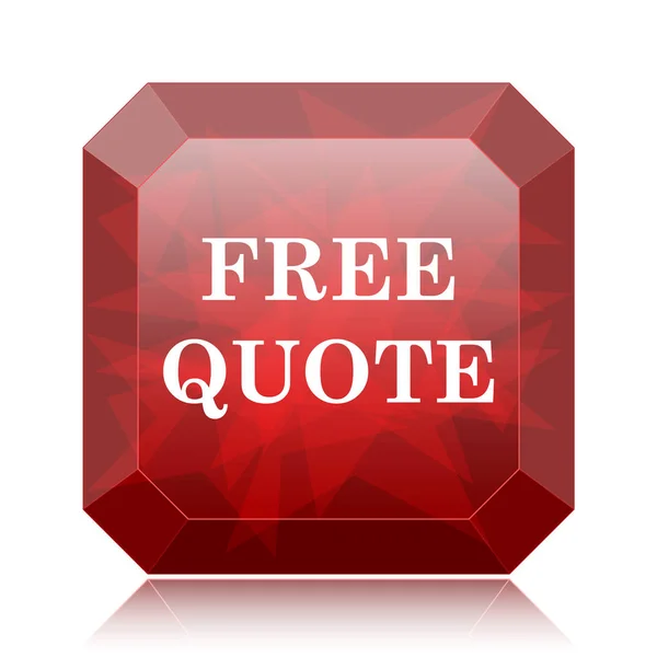 Free quote icon — Stock Photo, Image