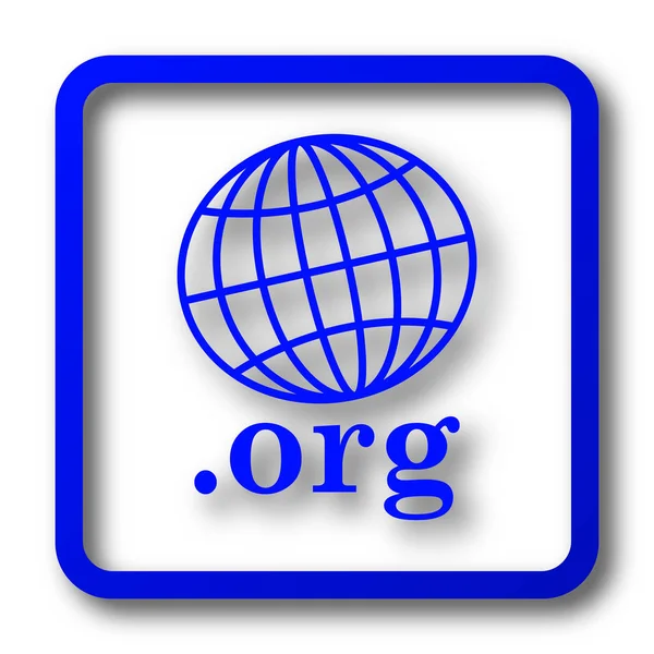 Org Symbol Org Website Taste Auf Weißem Hintergrund — Stockfoto