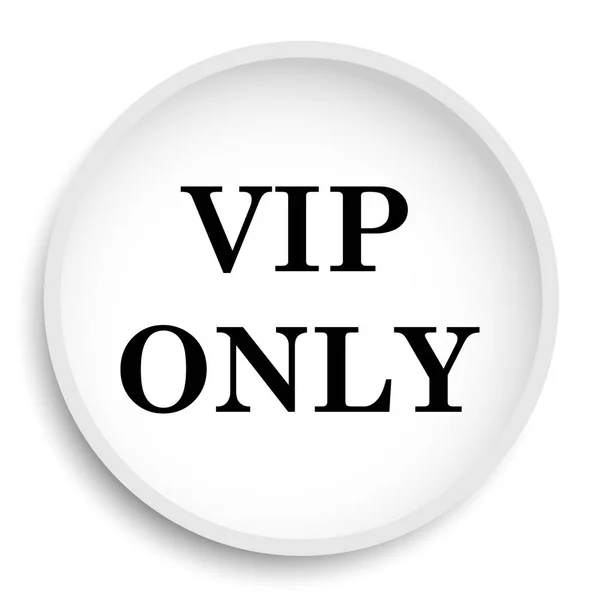 Vip Only Icon Vip Only Website Button White Background — Stock Photo, Image