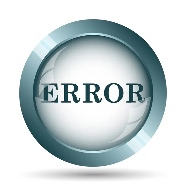 Icono de error — Foto de Stock