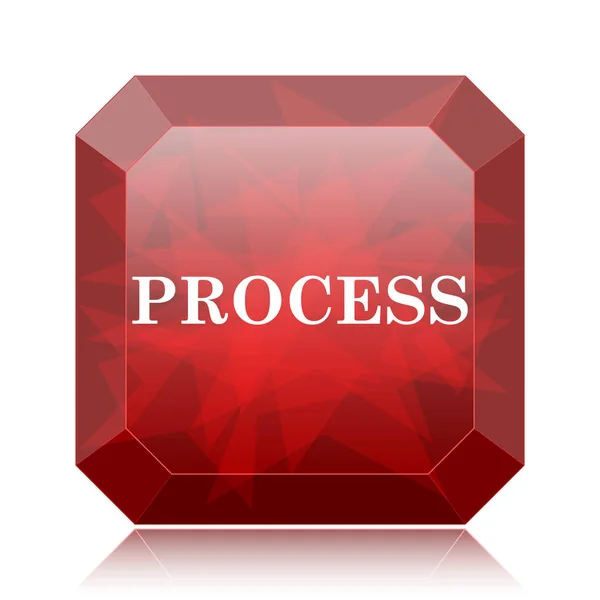 Proces ikona — Zdjęcie stockowe