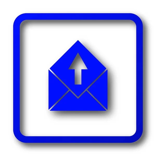 Enviar Icono Correo Electrónico Enviar Mail Botón Del Sitio Web —  Fotos de Stock