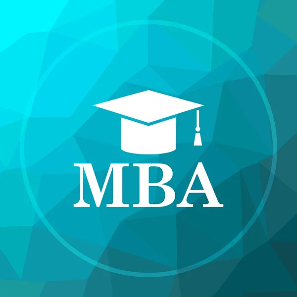 MBA ikon — Stock Fotó