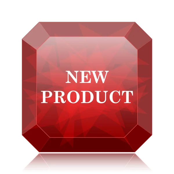 Yeni Ürün Kırmızı Kutsal Kişilerin Resmi Web Sitesi Düğme Beyaz — Stok fotoğraf