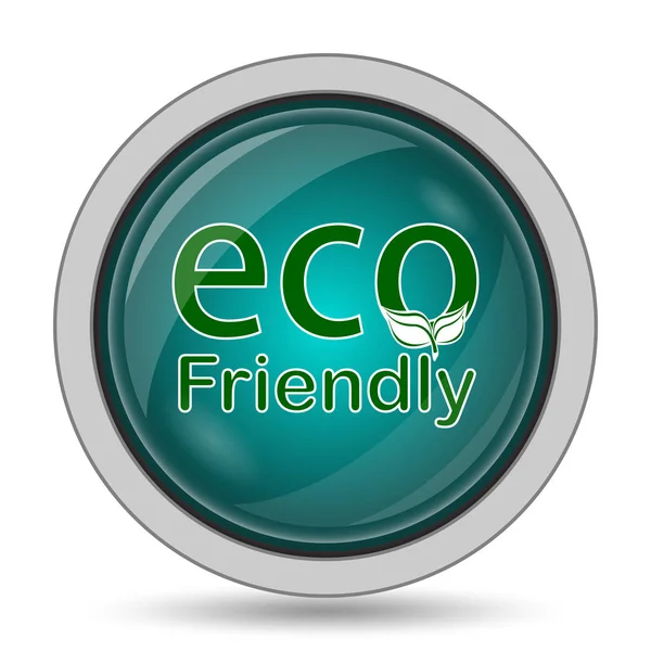 Eco friendly ikona — Stock fotografie