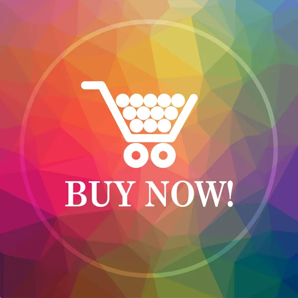 Buy now shopping cart icon