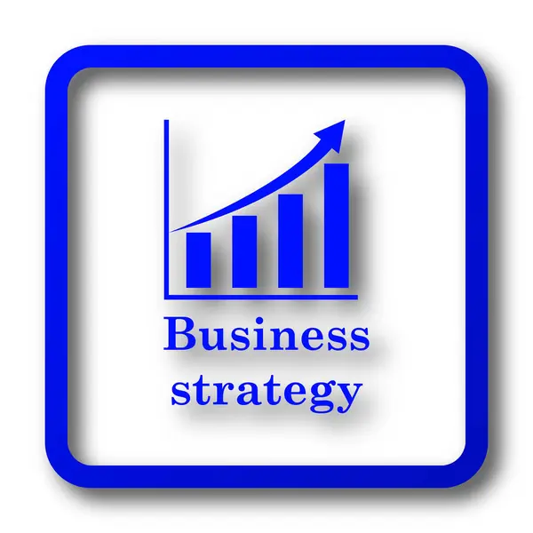 Bedrijfsstrategie icoon — Stockfoto