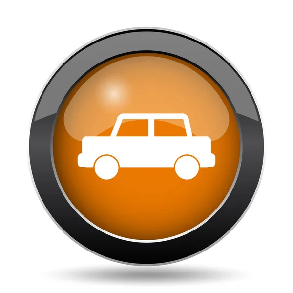 Car Icon Car Website Button White Background — Stock Photo, Image