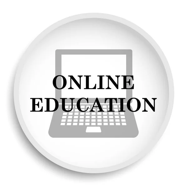 Ikona edukacji online — Zdjęcie stockowe