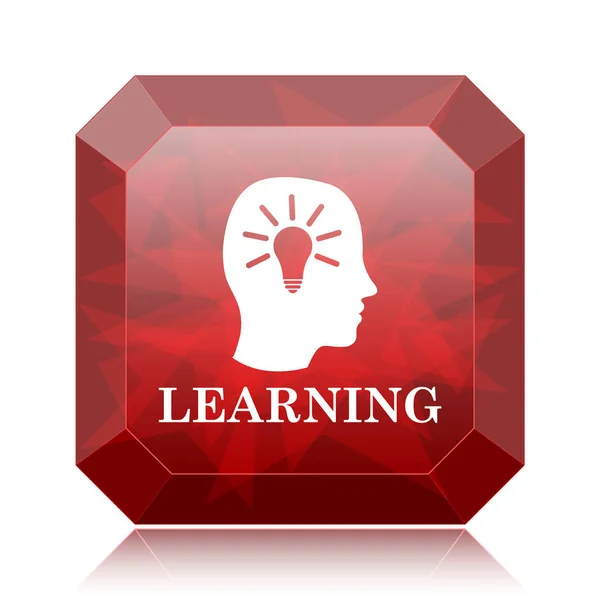 Ícone de aprendizagem — Fotografia de Stock