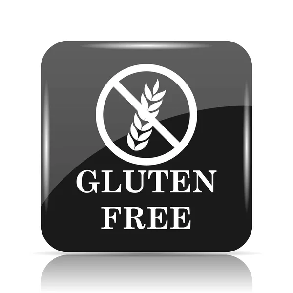 Gluten free icon. Internet button on white background