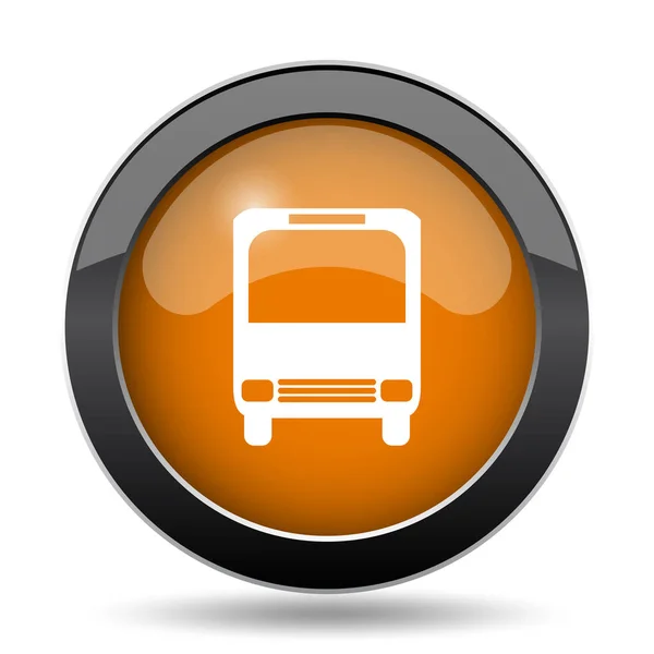 Bussymbol Bus Website Taste Auf Weißem Hintergrund — Stockfoto