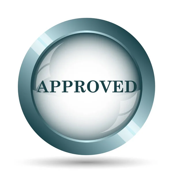 Approved icon — Stock Photo, Image