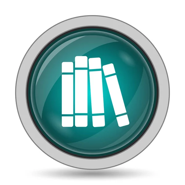 Books library icon — Stock Photo, Image