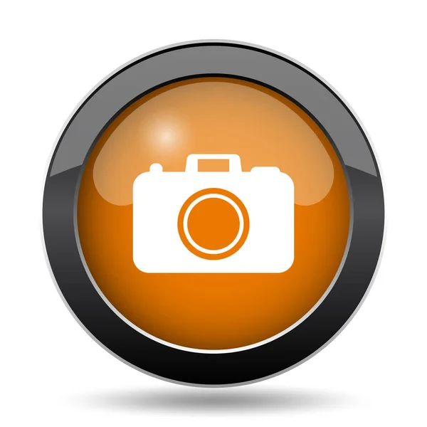 Icona Della Fotocamera Fotografica Foto Fotocamera Sito Web Pulsante Sfondo — Foto Stock