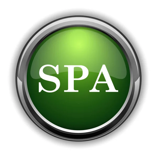 Spa Ikone Spa Website Taste Auf Weißem Hintergrund — Stockfoto